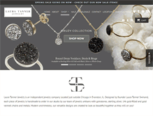 Tablet Screenshot of lauratannerjewelry.com